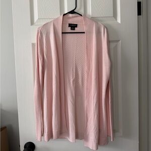 Liz Claiborne Light Pink Cardigan Sweater